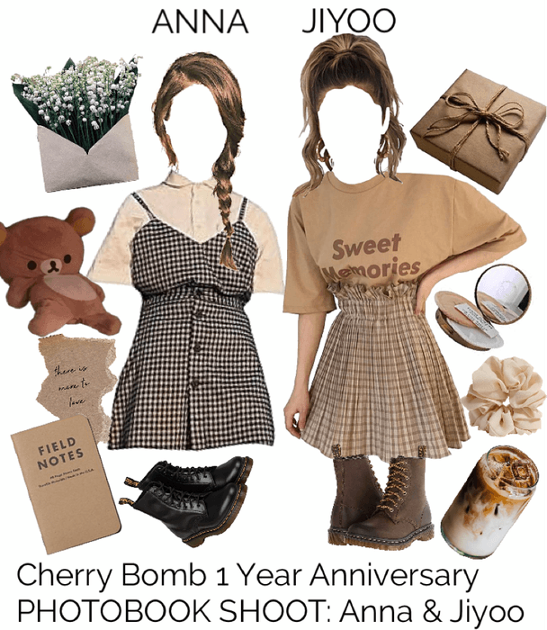 Cherry Bomb 1 Year Anniversary PHOTOBOOK SHOOT: Anna & Jiyoo