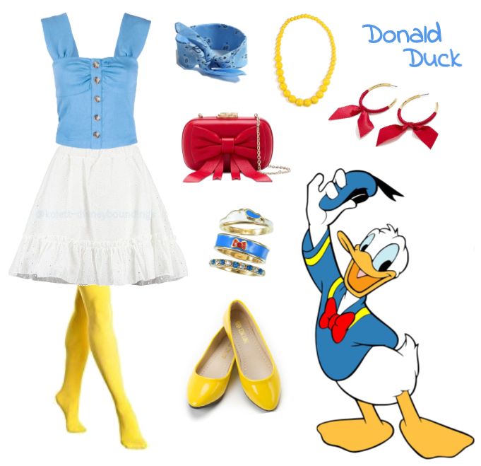 Donald Duck outfit - Disneybounding