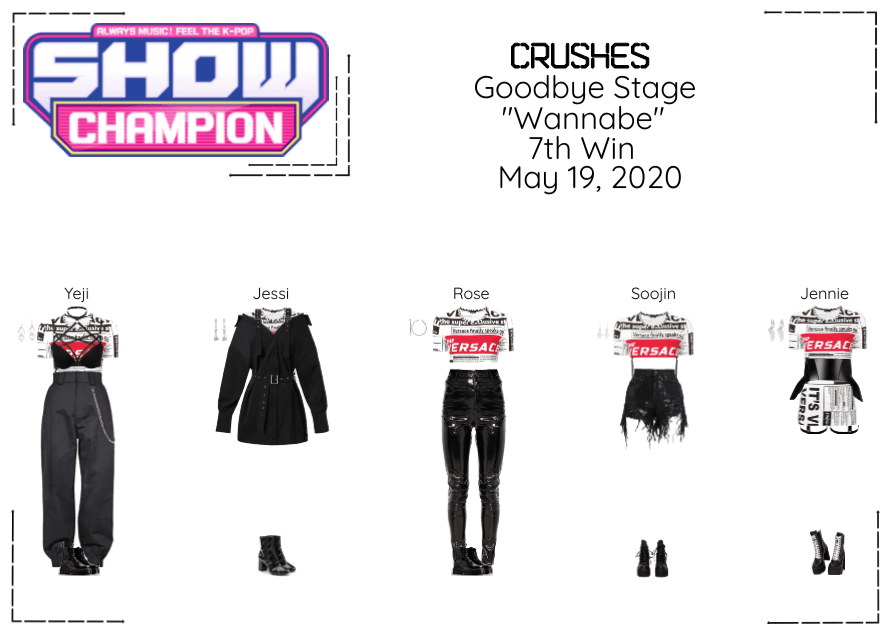 Crushes (호감) "Wannabe" 7th Win Goodbye Stage