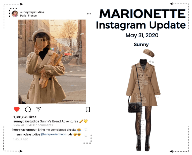 MARIONETTE (마리오네트) [SUNNY] Instagram Update