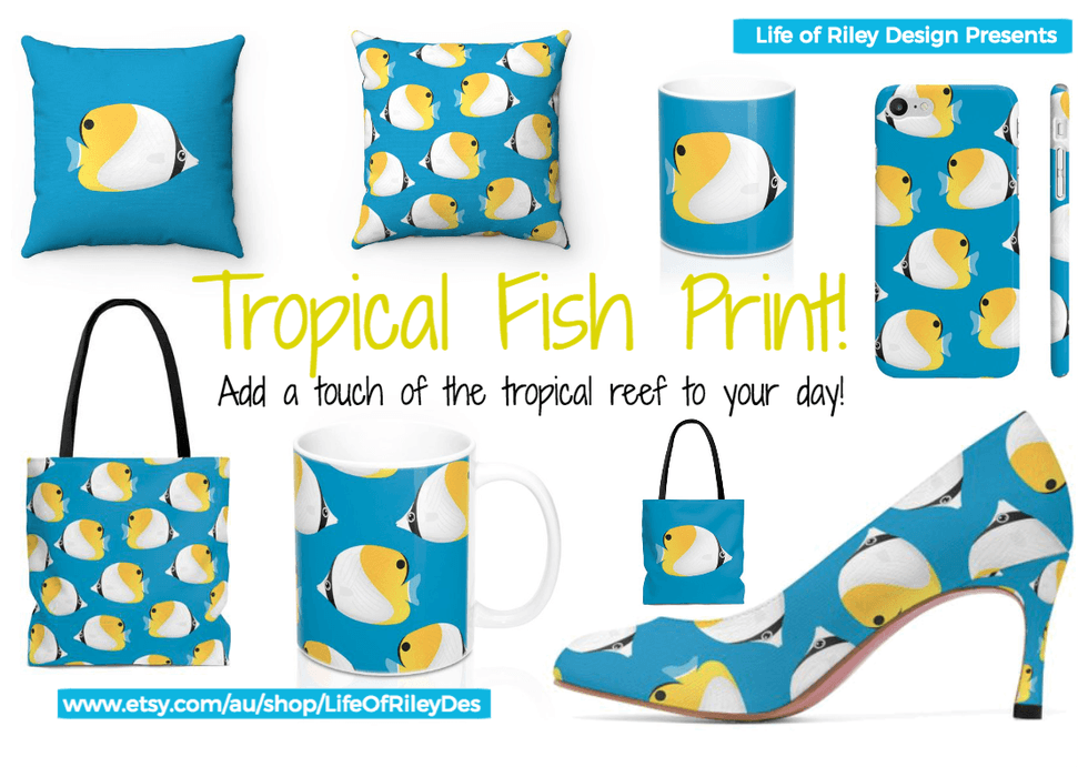 Tropical Fish Print!