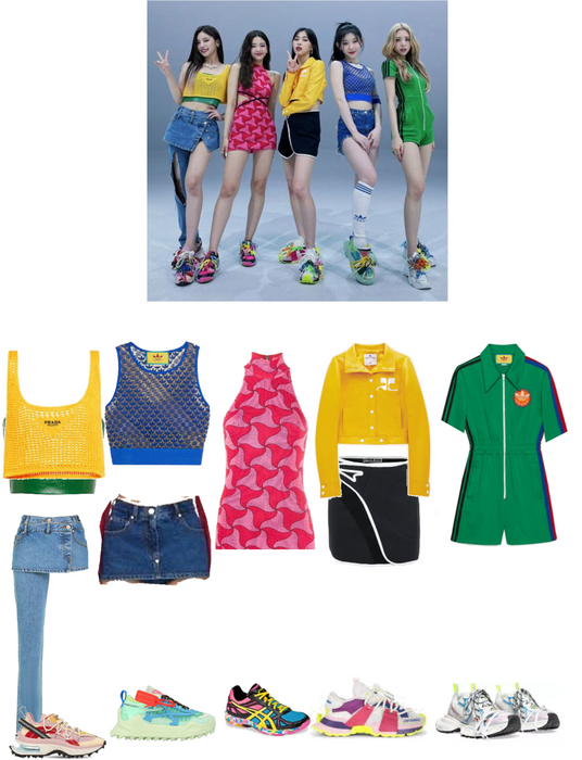 Itzy sneakers outfits