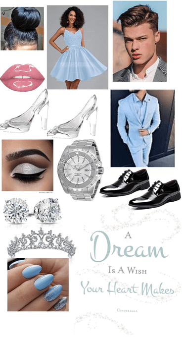 virtual prom-Cinderella theme