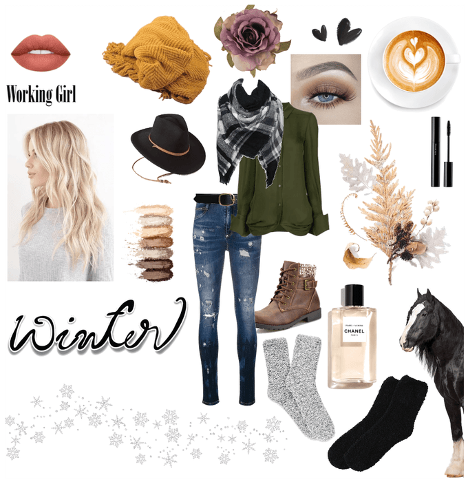 Winter Cowgirl