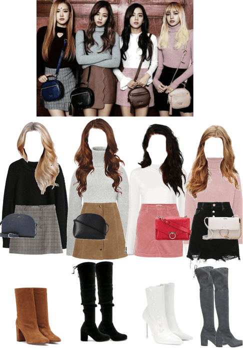#BLACKPINK INSPIRED OUTFITS 2016 PHOTOSHOOT