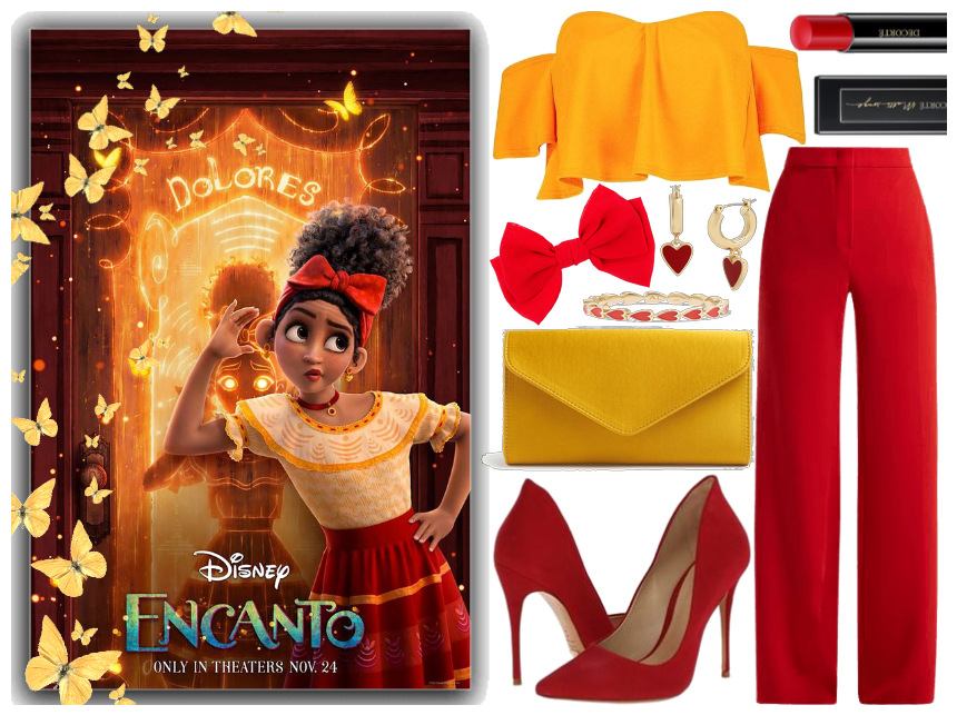Encanto outfit (Modern Dolores Madrigal)