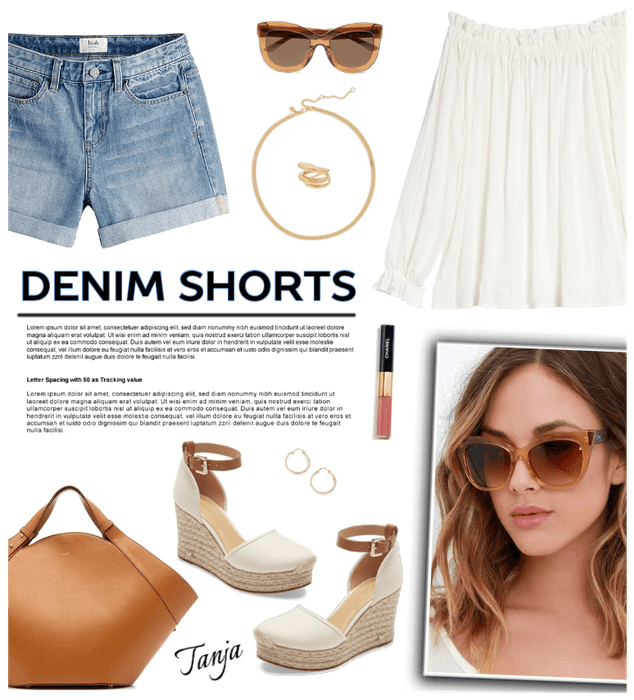 How to Wear Denim Shorts