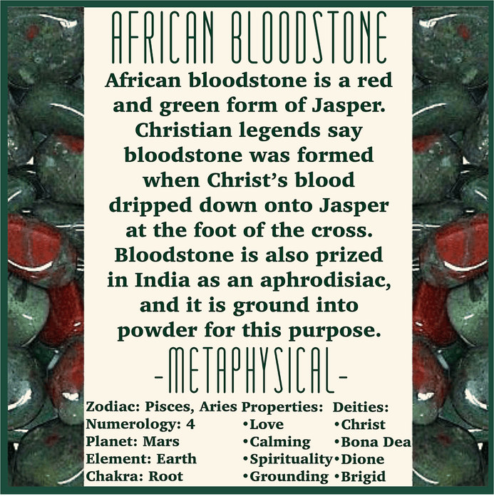 A GUIDE TO AFRICAN BLOODSTONE