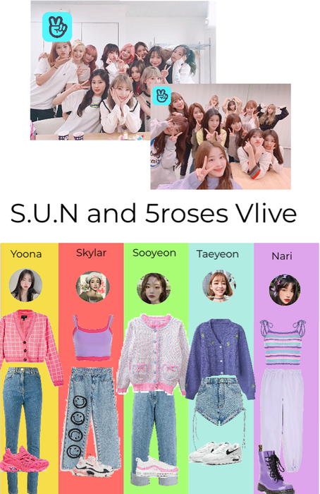 S.U.N and 5roses Vlive