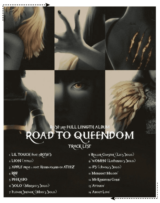 {RoSE} "Road to Queendom" Tracklist