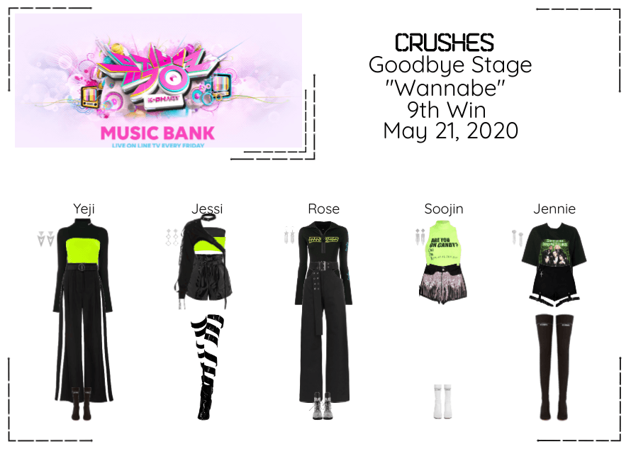 Crushes (호감) "Wannabe" Goodbye Stage 9th Win