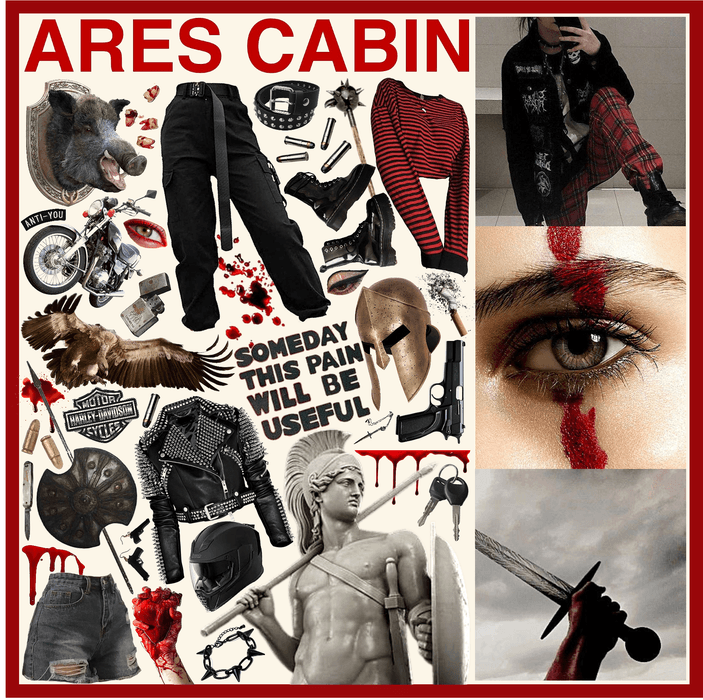 CAMP HALFBLOOD: Ares Cabin