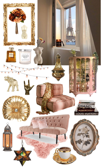 Parisian pink & gold