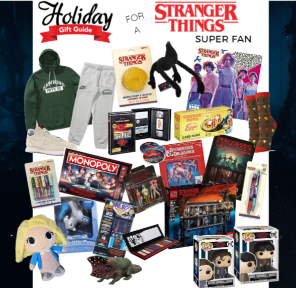 Holiday Gift Guide for a Stranger Things Super Fan