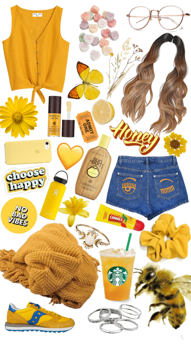 Yellow summer outfit