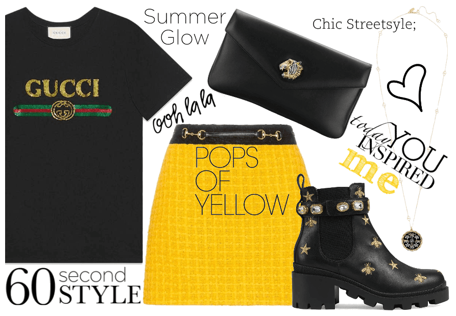 Gucci - black&yellow