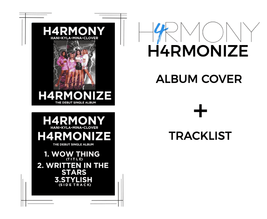 <<H4RMONY>> H4RMONIZE - The Debut Single Album