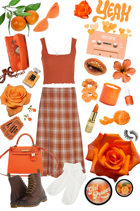 Orange Delight 🍊🧡💭