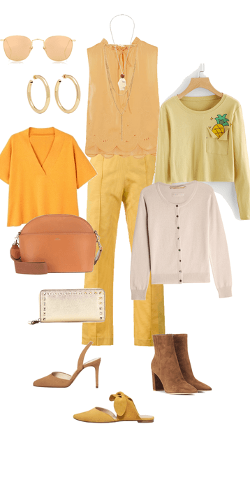 Spring woman wear to work outfit