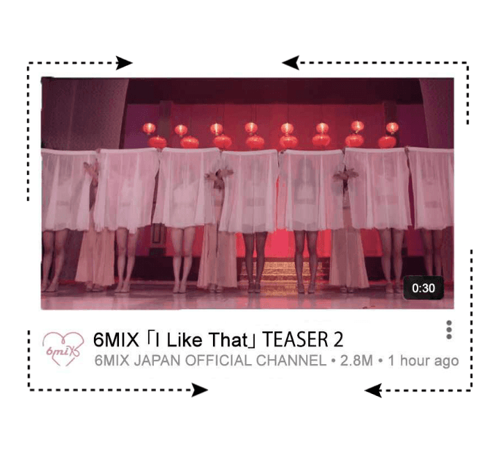 《6mix》'I Like That' M/V Teaser