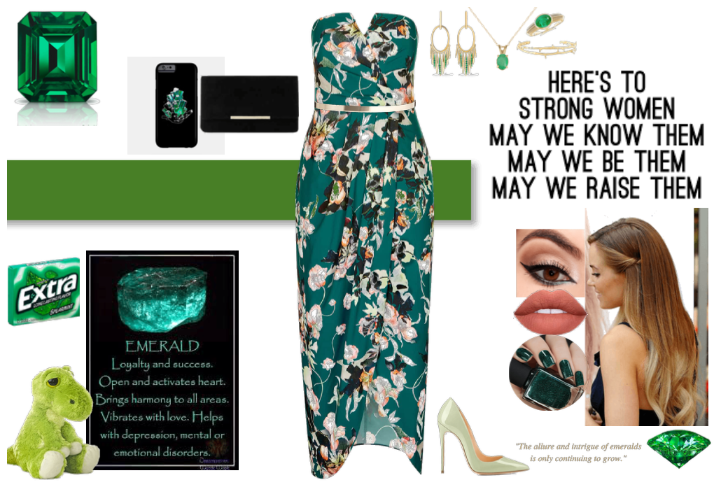 Emerald Brunch Outfit