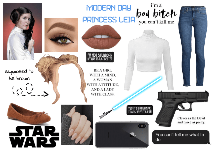 Modern Day Characters Six: Princess Leia