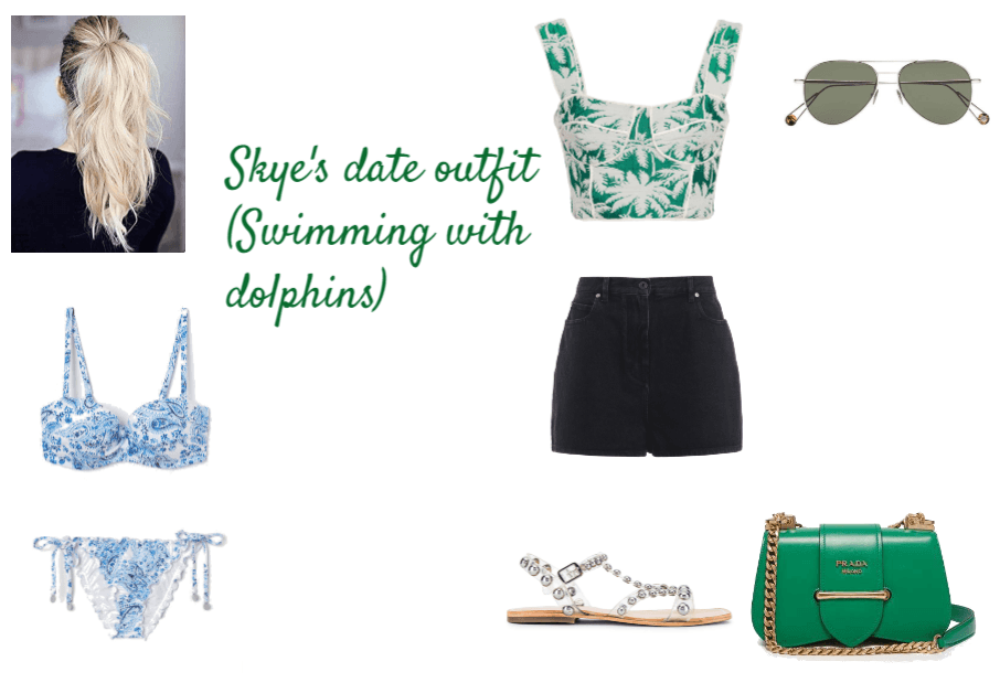 Skye's date outfit (swimming with dolphins)