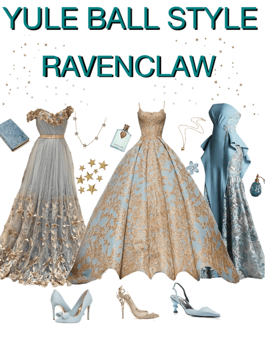 yule ball style inspo ravenclaw