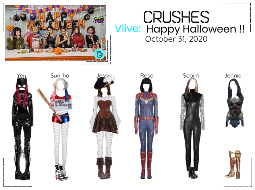 Crushes (호감) Halloween Surprise Vlive