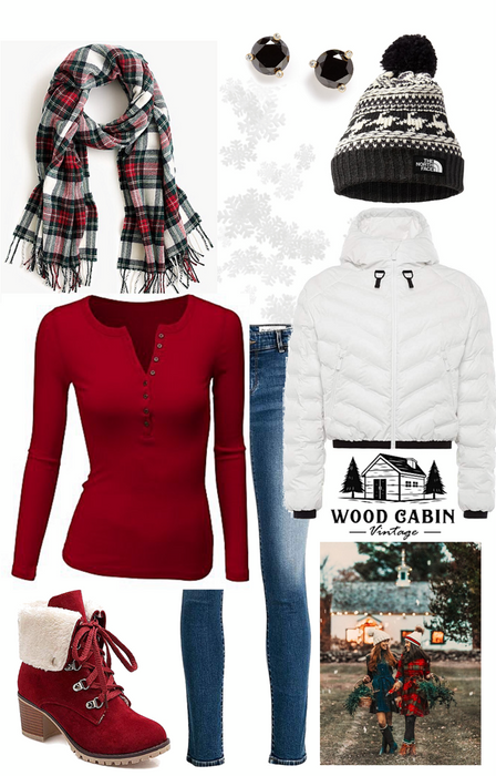 Winter break outfit