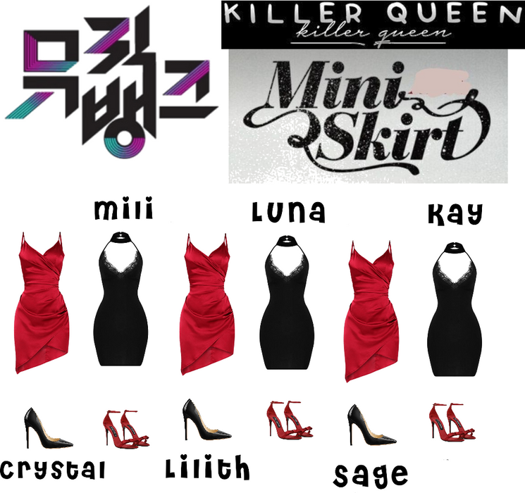 [Killer Queen - Miniskirt] Stage Outfit