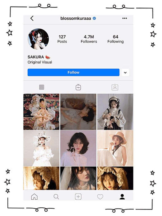 Sakura Instagram