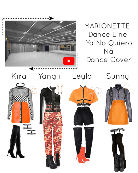 {MARIONETTE} ‘Ya No Quiero Ná’ Dance Line Cover