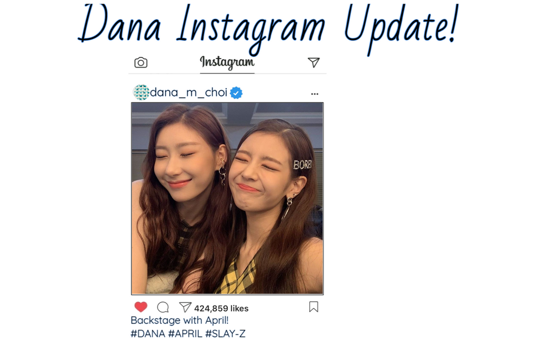 Dana seventh Instagram Update