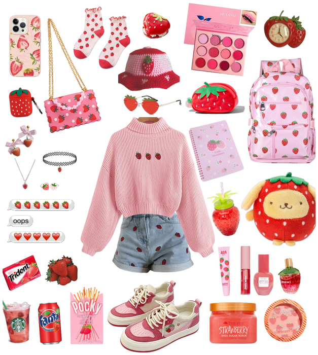 strawberry outfit