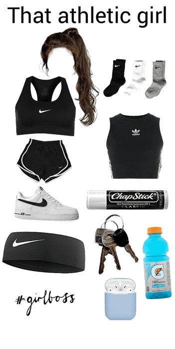 athletic girl Outfit