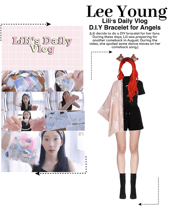 [Lee Young] Lili's Daily Vlog (D.I.Y Bracelet for Angels)
