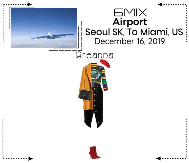《6mix》Airport | Seoul, SK To Miami, US