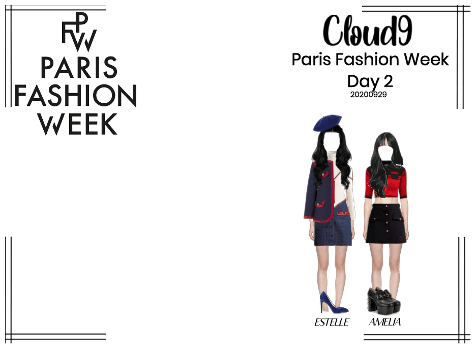 Cloud9 (구름아홉) | Paris Fashion Week Day 2 | 200929