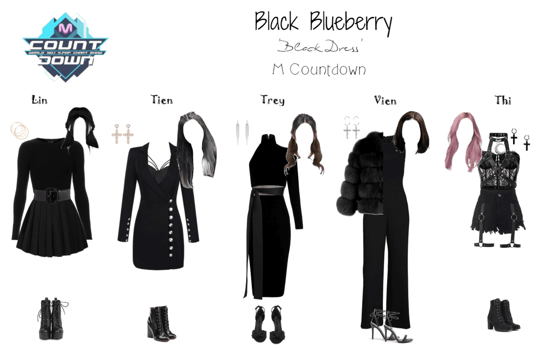 (bb) 'Black Dress' M Countdown