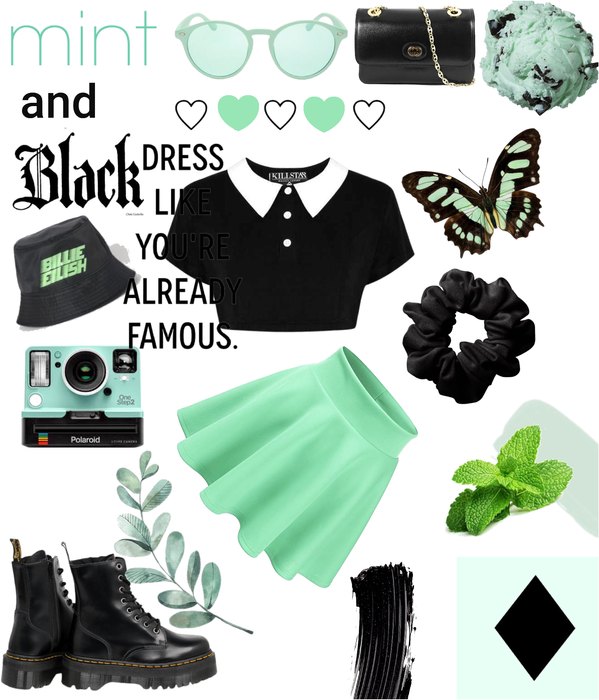 Mint And Black