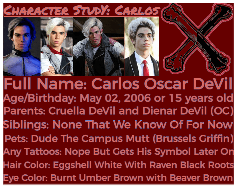Character Study #4: Carlos Oscar DeVil