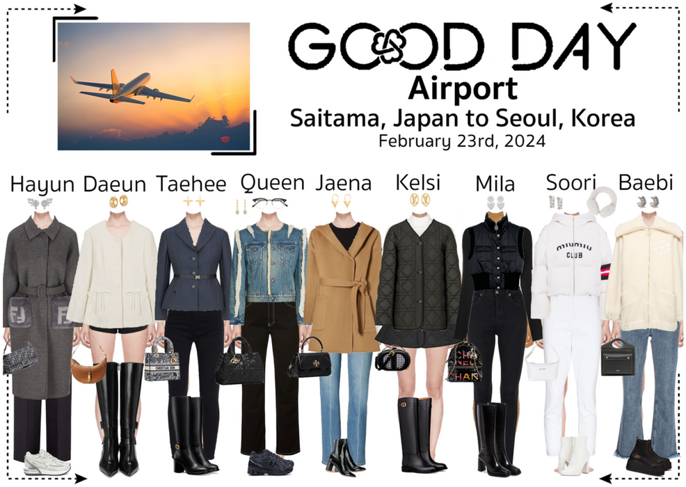 GOOD DAY (굿데이) [AIRPORT] Saitama to Seoul