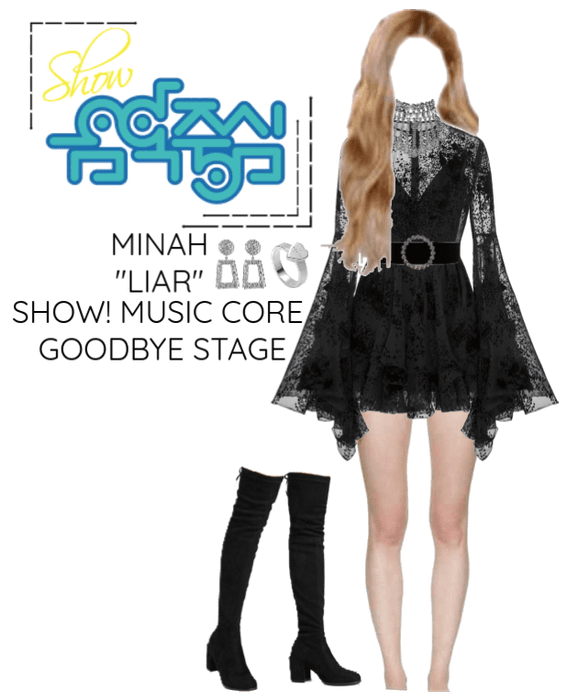 Minah - "LIAR" Show! Music Core Goodbye Stage
