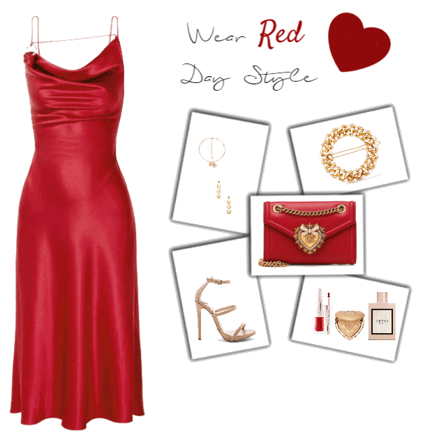 Wear Red Day Style