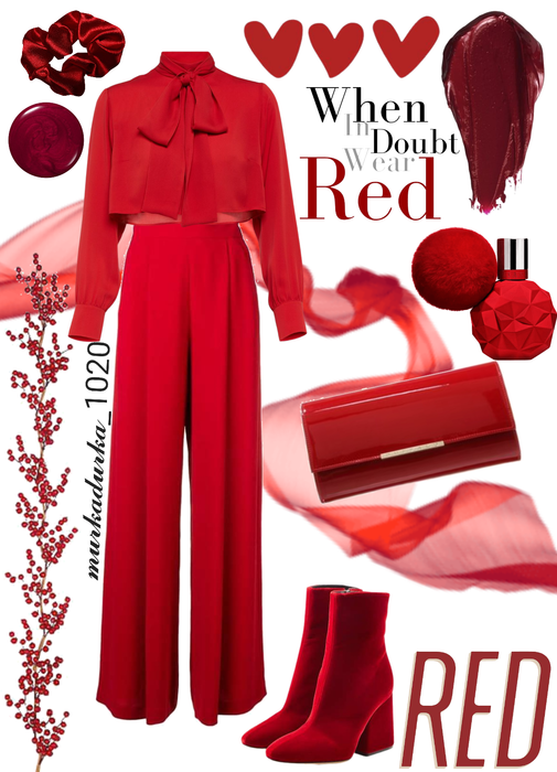 red formal