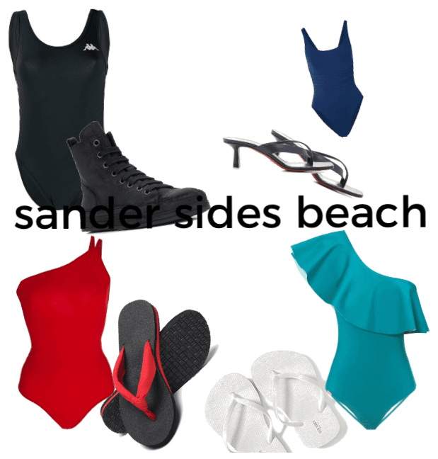 Sander sides beach