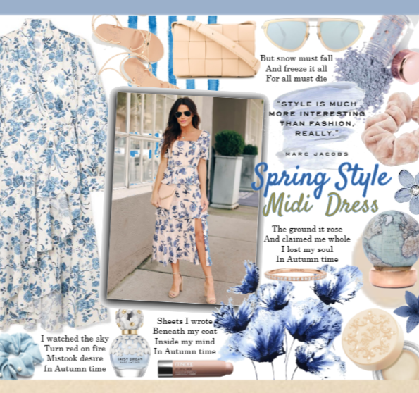 Style a Spring Midi Dress