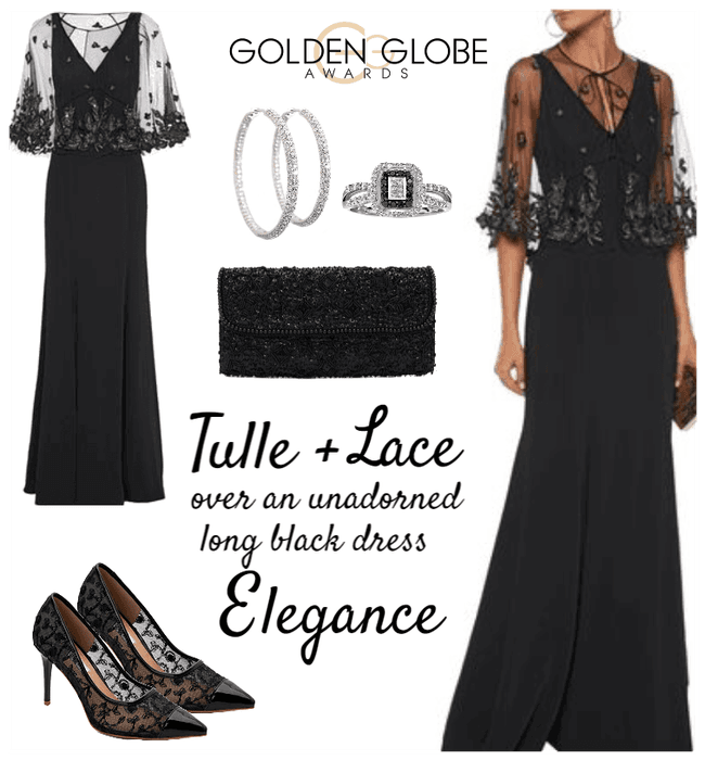 Elegance in simplicity for the Golden Globe Awards