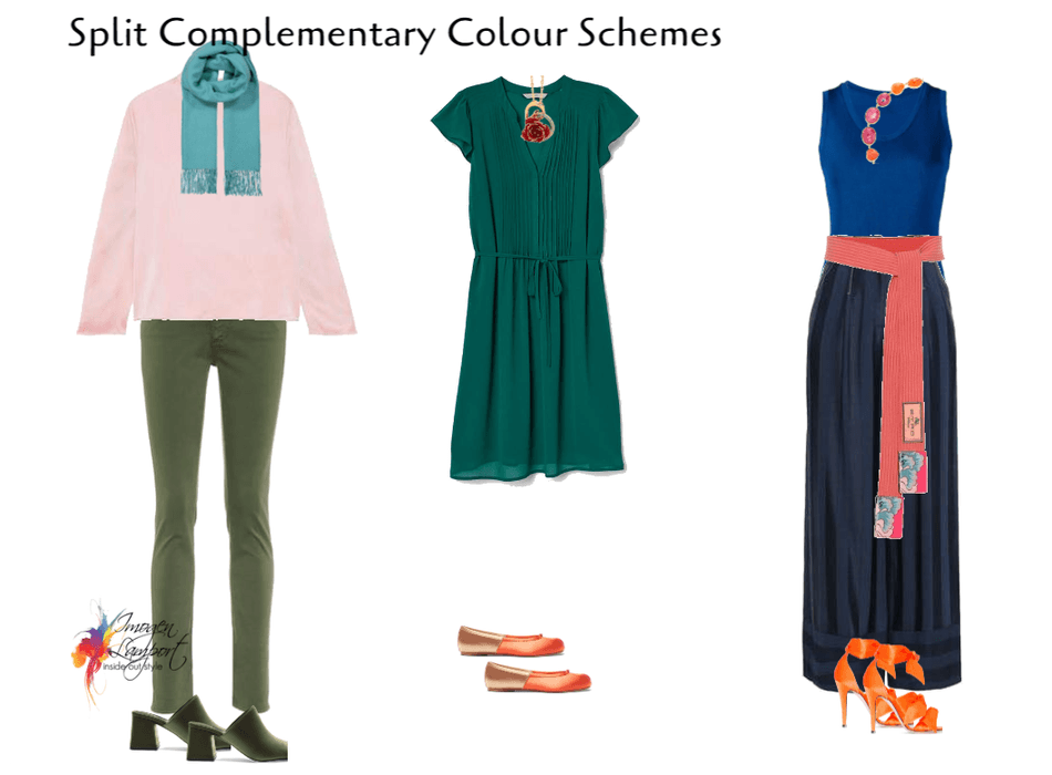 split complementary colour schemes